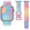 AppleMix Remienok pre Apple Watch 42/44/45/46/49 mm - silikónový - dúhový AppleMix Remienok pre Apple Watch 42/44/45/46/49 mm - silikónový - dúhový