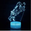 Beling 3D lampa, Fortnite Taktická brokovnica 7 farebná L3DKKJC4 Beling 3D lampa, Fortnite Taktická brokovnica 7 farebná L3DKKJC4