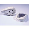 RDMOTO Crash sliders RDMOTO KTM13N white polyamide with silver caps RDMOTO Crash sliders RDMOTO KTM13N white polyamide with silver caps