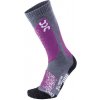 UYNponožky T UYN SKI ALL MOUNTAIN LADY medium grey melange / purple 35-36 UYNponožky T UYN SKI ALL MOUNTAIN LADY medium grey melange / purple 35-36