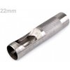 Výsečník / dierkovač na látky Ø14,17,18,19,20,22 mm - 1 ks 22 mm nikel Výsečník / dierkovač na látky Ø14,17,18,19,20,22 mm - 1 ks 22 mm nikel