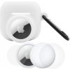 AppleKing 3v1 sada silikónového obalu a ochrannej fólie na prednú a zadnú stranu pre AirPods 4 / AirTag 1 / 2 - biela - možnosť vrátiť tovar ZADARMO do 30tich dní AppleKing 3v1 sada silikónového obalu a ochrannej fólie na prednú a zadnú stranu pre AirPods 4 / AirTag 1 / 2 - biela - možnosť vrátiť tovar ZADARMO do 30tich dní