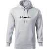 EKG formula - Mikina pánska Cape s kapucňou - XL ( Svetlosivý melír ) EKG formula - Mikina pánska Cape s kapucňou - XL ( Svetlosivý melír )