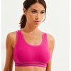 Športová podprsenka bez kostíc, súprava 2 ks fuksia+hnedosivá 038 Blancheporte Športová podprsenka bez kostíc, súprava 2 ks fuksia+hnedosivá 038 Blancheporte