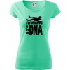 Swimming is in my DNA - Dámske tričko Pure - S ( Mätová ) Swimming is in my DNA - Dámske tričko Pure - S ( Mätová )