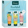Kneipp Radost ze života sprchový gél 75 ml + Mandlové květy sprchový gél 75 ml + Dobrá nálada sprchový gél 75 ml darčeková sada Kneipp Radost ze života sprchový gél 75 ml + Mandlové květy sprchový gél 75 ml + Dobrá nálada sprchový gél 75 ml darčeková sada