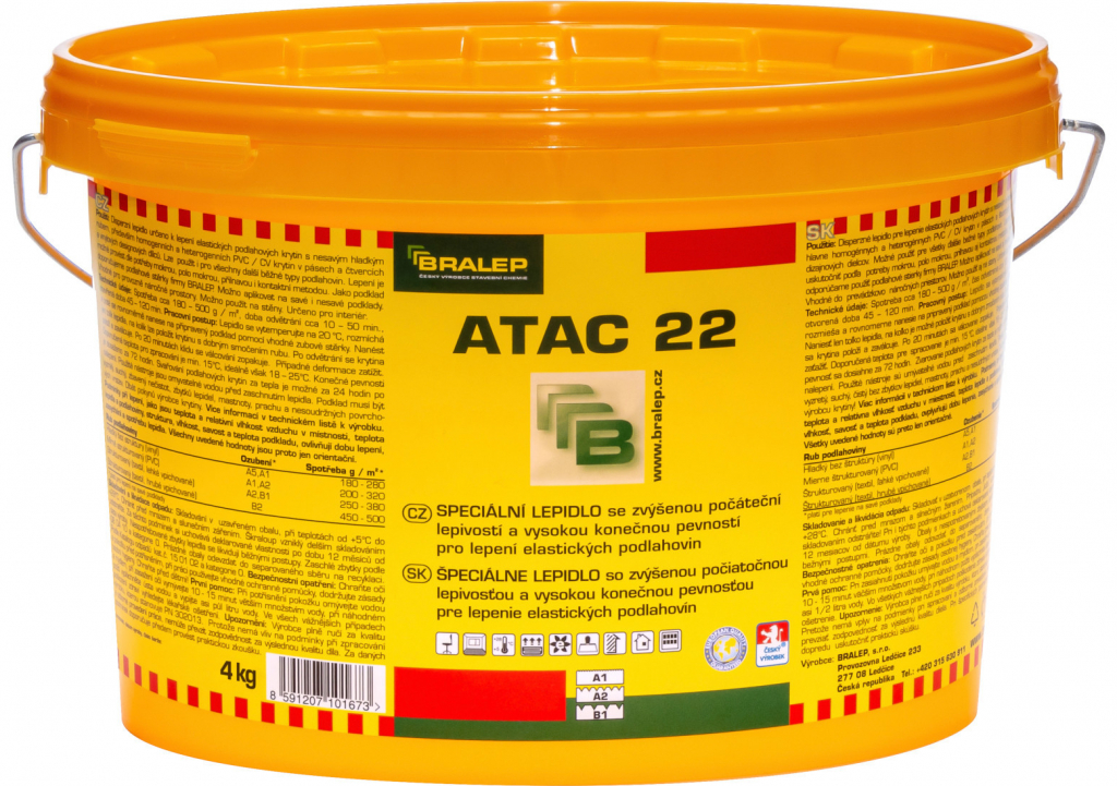Bralep ATAC 22 4 kg krémová