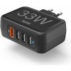 HAMA rýchla sieťová USB nabíjačka 4x USB (1x QC), 33 W HAMA rýchla sieťová USB nabíjačka 4x USB (1x QC), 33 W
