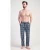 Simon pánské pyžamové kalhoty tyrkysové
