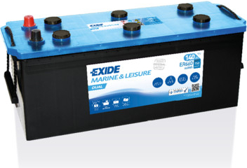 Exide Dual 12V 140Ah 750A ER660