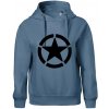 Army hvězda - Oversized mikina dámská Moon - kratšia + širšia - 2XL ( Denim ) Army hvězda - Oversized mikina dámská Moon - kratšia + širšia - 2XL ( Denim )