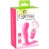 SMILE - pripínací vibrátor na G bod - nabíjateľný, ovládač - ružový SMILE - pripínací vibrátor na G bod - nabíjateľný, ovládač - ružový