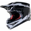Prilba Alpinestars SM10 Supertech M10 Ampress čierna/sivá L Prilba Alpinestars SM10 Supertech M10 Ampress čierna/sivá L