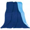 Bellatex KIRA PLUS jednolôžková - 150 × 200 cm - tmavomodrá/svetlomodrá Bellatex KIRA PLUS jednolôžková - 150 × 200 cm - tmavomodrá/svetlomodrá