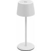 Akumulátorová stolná lampička MONTE CARLO, biela LP-MC-WT Akumulátorová stolná lampička MONTE CARLO, biela LP-MC-WT