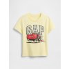 GAP Baby tričko Gap & Disney Žltá 12-18M GAP Baby tričko Gap & Disney Žltá 12-18M
