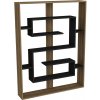 Knižnica Esteban Walnut and Black