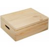 Kesper 69501 Úložný box s výklopným vekom borovica 39 x 29 x 13,5 cm, M