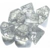 Chessex Sada 7 vícestěnných kostek průhledná Bílá Chessex Sada 7 vícestěnných kostek průhledná Bílá