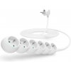 Connect IT prodlužovací kabel 230 V, 6 zásuvek, 5m, bez vypínače (bílý) CI-1312 Connect IT prodlužovací kabel 230 V, 6 zásuvek, 5m, bez vypínače (bílý) CI-1312