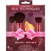 Real Techniques Blend + Jet Set mini RT 402 štetec na rozjasňovač 1 ks + mini RT 407 štetec na púder 1 ks + mini RT 256 kabuki štetec na make-up 1 ks + Miracle Complexion Sponge hubka na make-up 1 ks Real Techniques Blend + Jet Set mini RT 402 štetec na rozjasňovač 1 ks + mini RT 407 štetec na púder 1 ks + mini RT 256 kabuki štetec na make-up 1 ks + Miracle Complexion Sponge hubka na make-up 1 ks
