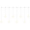 EMOS LED vianočný záves – hviezdy, 45 × 84 cm, vonkajšie aj vnútorné, teplá biela EMOS LED vianočný záves – hviezdy, 45 × 84 cm, vonkajšie aj vnútorné, teplá biela