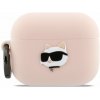 Karl Lagerfeld 3D Logo NFT Choupette Head silikónové púzdro pre AirPods Pro 3 Pink Karl Lagerfeld 3D Logo NFT Choupette Head silikónové púzdro pre AirPods Pro 3 Pink