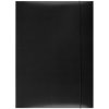 OFPRO Kartónový obal s gumičkou Office Products čierny OFPRO Kartónový obal s gumičkou Office Products čierny