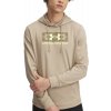 Under Armour Rival Terry Logo Hoddie 1390141-299 hnedá