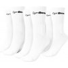 Ponožky GymBeam 3/4 Socks 3Pack White M Ponožky GymBeam 3/4 Socks 3Pack White M