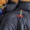ISSIMO Saténové obliečky - STRADA black Bavlnený satén 1x70x90,1x140x200 cm - možnosť úpravy rozmeru ISSIMO Saténové obliečky - STRADA black Bavlnený satén 1x70x90,1x140x200 cm - možnosť úpravy rozmeru