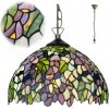 Závesná lampa kolekcia AMAZONIT Tiffany investičná vitráž Ø36 Závesná lampa kolekcia AMAZONIT Tiffany investičná vitráž Ø36