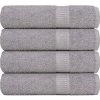 Kúpelňové osušky 4 ks Sivé 100x150 cm 360 g/m² 100 % bavlna Kúpelňové osušky 4 ks Sivé 100x150 cm 360 g/m² 100 % bavlna