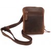 Pánske kožené crossbody Tan Hunter Hnedá Pánske kožené crossbody Tan Hunter Hnedá