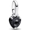 Pandora Strieborný prívesok Srdiečko s glazúrou ME 793042C01 Pandora Strieborný prívesok Srdiečko s glazúrou ME 793042C01