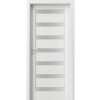 PORTA Doors SET Rámové dvere VERTE HOME D.7 so sklom, fólia Biela + zárubeň PD-VER-D7_BIELA PORTA Doors SET Rámové dvere VERTE HOME D.7 so sklom, fólia Biela + zárubeň PD-VER-D7_BIELA