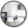 Umbra Okrúhle nástenné zrkadlo HUB 61 cm čierne Umbra Okrúhle nástenné zrkadlo HUB 61 cm čierne