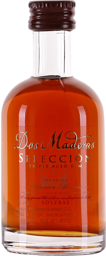 Dos Maderas Seleccion 42% 0,05 l (čistá fľaša)