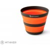 Sea to Summit Frontier UL Collapsible Cup hrnček, 400 ml, puffin's bill orange Sea to Summit Frontier UL Collapsible Cup hrnček, 400 ml, puffin's bill orange
