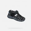 Detské sandále Geox, B SANDAL MULTY BOY Čierna 24 Detské sandále Geox, B SANDAL MULTY BOY Čierna 24
