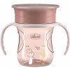 Chicco 360 Perfect X tréningový hrnček s držadlami Pink 200 ml Chicco 360 Perfect X tréningový hrnček s držadlami Pink 200 ml