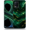 Picasee silikónový prehľadný obal pre Realme 8 5G - Emerald Picasee silikónový prehľadný obal pre Realme 8 5G - Emerald