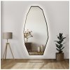Alfaram Dekoratívne zrkadlo s ostrým organickým tvarom v ráme s osvetlením - PIRYT V RÁME LED 1874 Alfaram Dekoratívne zrkadlo s ostrým organickým tvarom v ráme s osvetlením - PIRYT V RÁME LED 1874