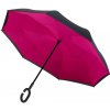 Liberty deštník obrácený C ručka růžový