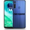 Picasee silikónový prehľadný obal pre Motorola Moto G8 - Picasee - new logo - black Picasee silikónový prehľadný obal pre Motorola Moto G8 - Picasee - new logo - black