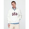 GAP Oversize mikina s logom Biela XL GAP Oversize mikina s logom Biela XL