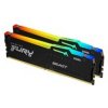KINGSTON DIMM DDR5 64GB (Kit of 2) 6000MT/s CL30 Non-ECC FURY Beast RGB EXPO, Černá - KF560C30BBEAK2-64 KINGSTON DIMM DDR5 64GB (Kit of 2) 6000MT/s CL30 Non-ECC FURY Beast RGB EXPO, Černá - KF560C30BBEAK2-64