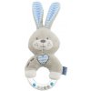 Plyšové hrkálka BABY MIX KRÁLIK Sivá,Svetlomodrá,Biela Plyšové hrkálka BABY MIX KRÁLIK Sivá,Svetlomodrá,Biela