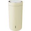 Stelton Cestovný hrnček TO GO CLICK 400 ml, jemne žltý Stelton Cestovný hrnček TO GO CLICK 400 ml, jemne žltý