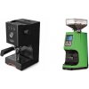 Gaggia Classic UP, black + Eureka Atom 60, kawasaki green Gaggia Classic UP, black + Eureka Atom 60, kawasaki green